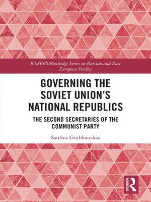 cover image of Governing the Soviet Union's National Republics